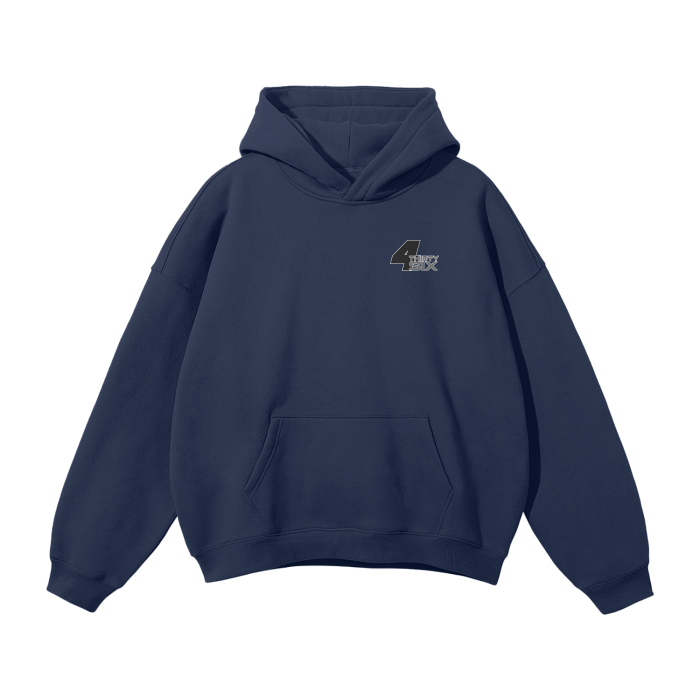Track Wheel Oversized Hoodie