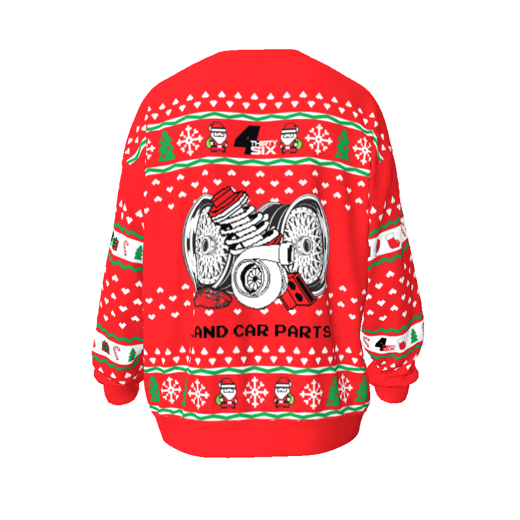 Oversized Christmas Drift Taxi Sweatshirt