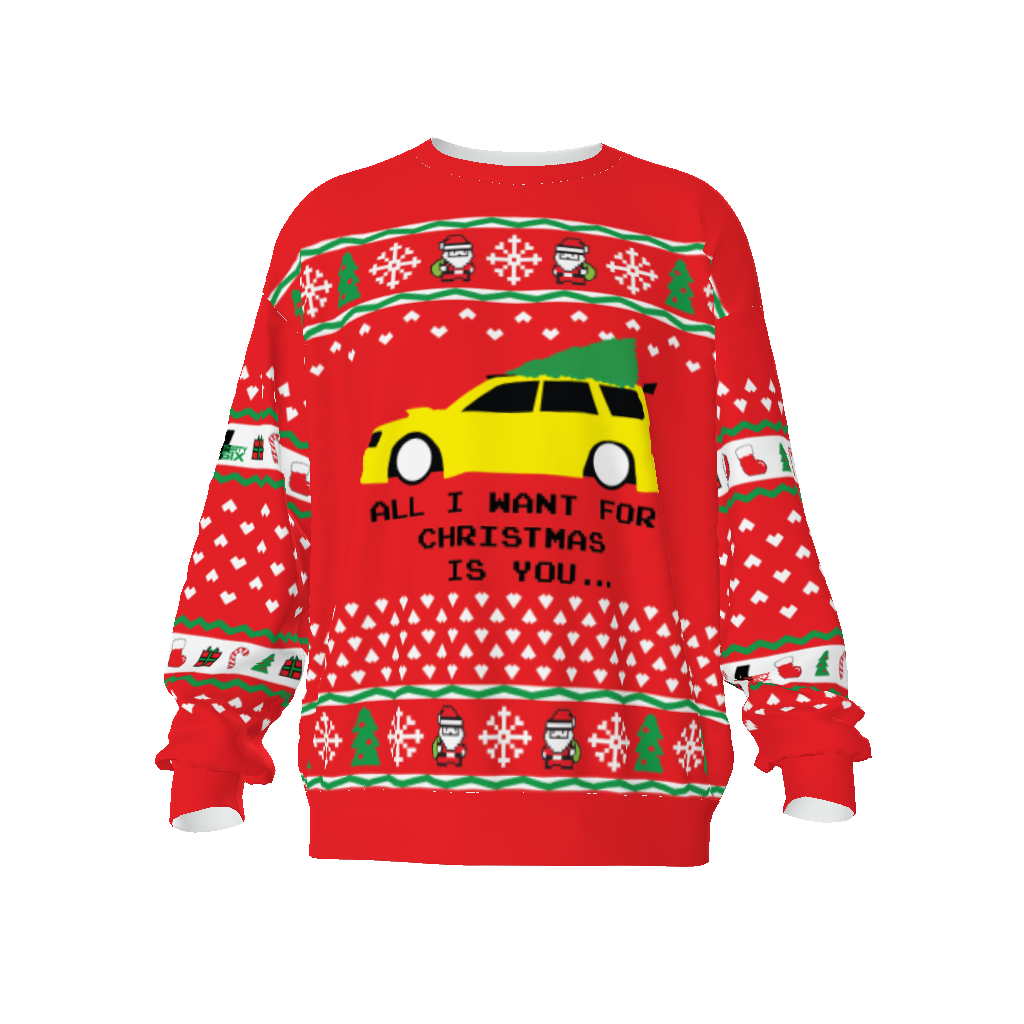 Oversized Christmas Drift Taxi Sweatshirt