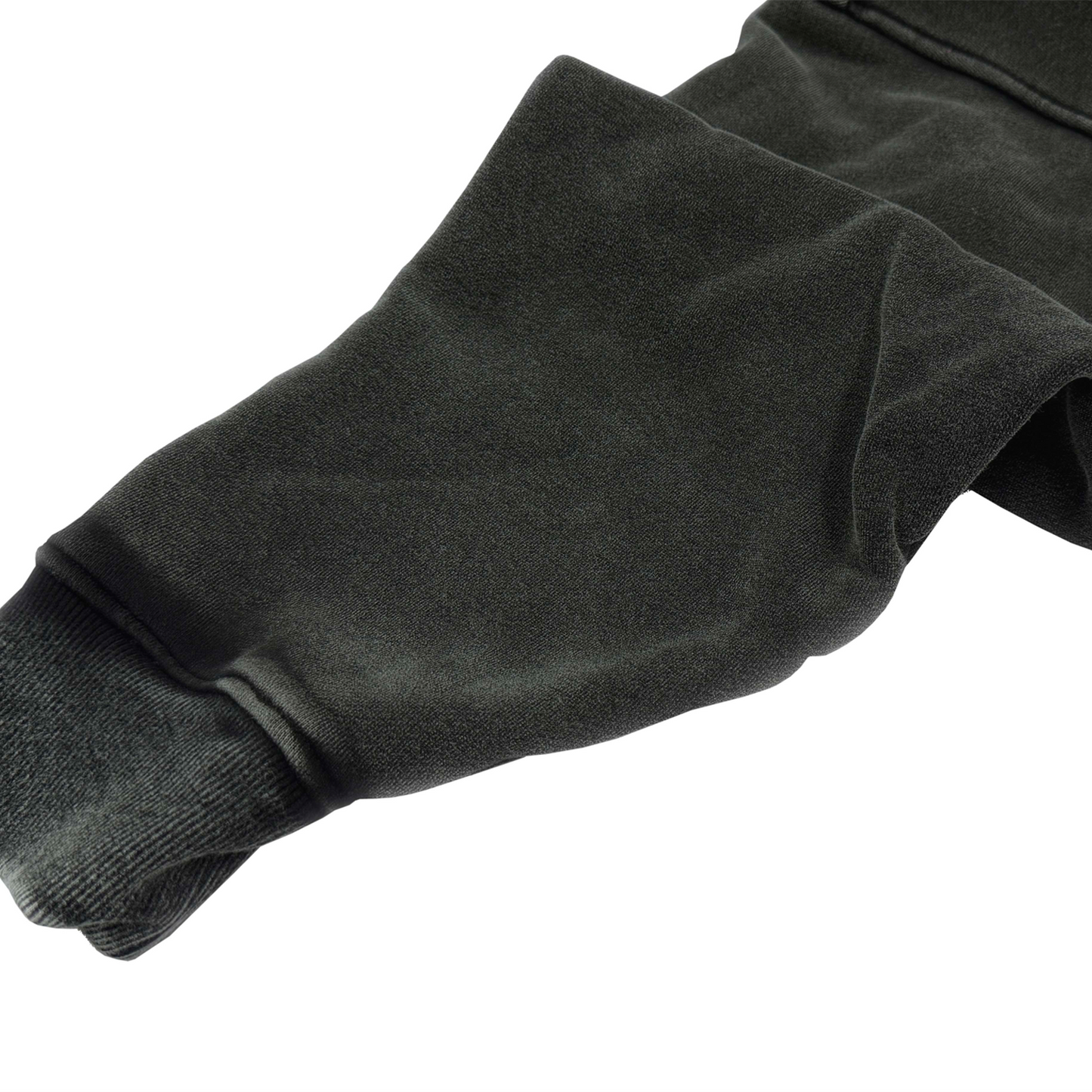 Acid Washed Zip Fleece Hoodie - Driver Mod