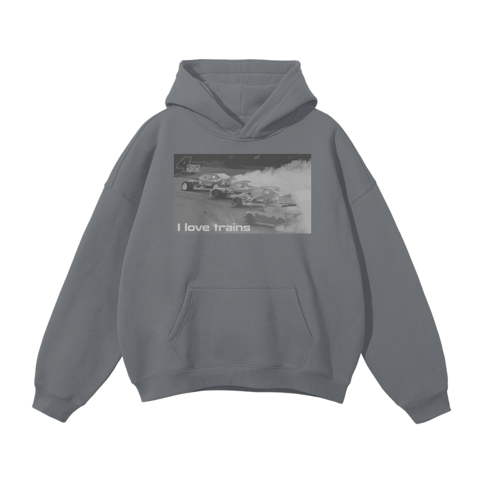 Drift Trains Oversized Hoodie