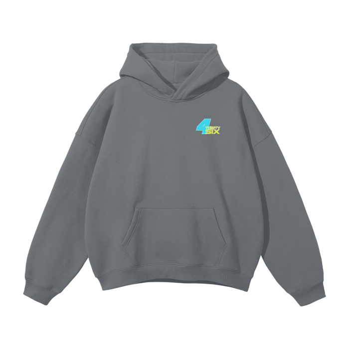 Gravel Wheel Oversized Hoodie