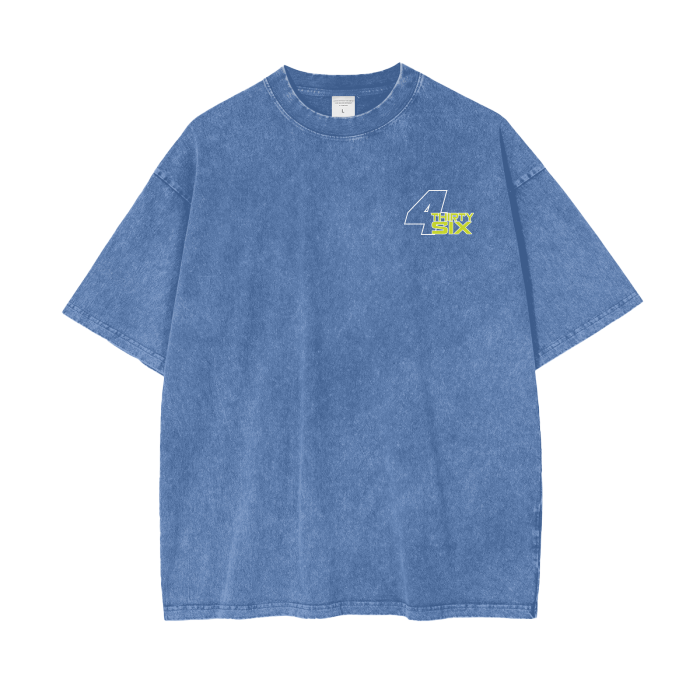 Acid Wash Oversize T-Shirt - 250 GSM – 4 Thirty Six