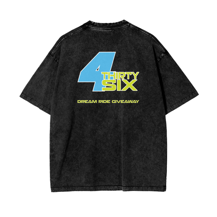 Acid Wash Oversize T-Shirt DRG #1