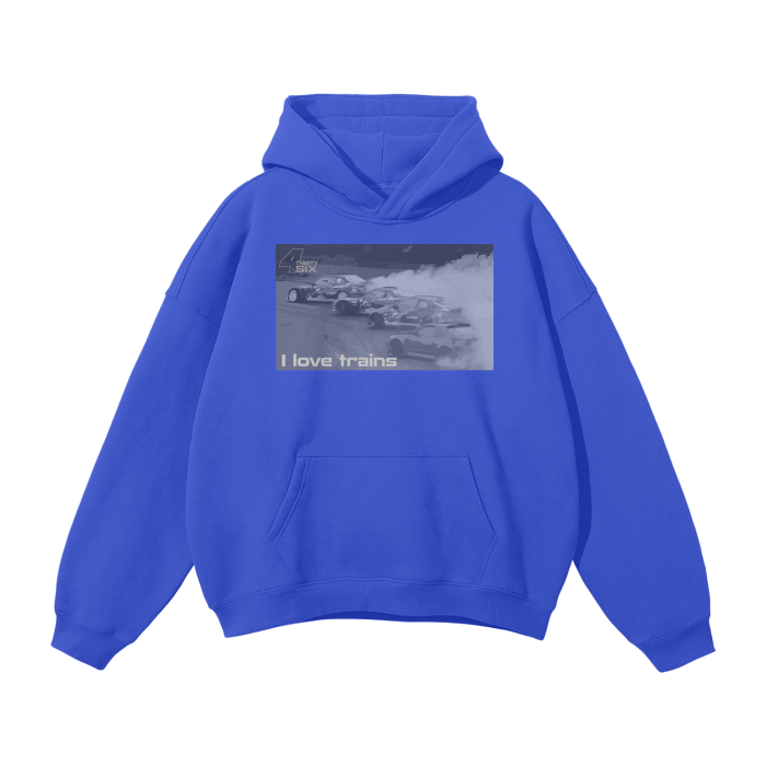 Drift Trains Oversized Hoodie