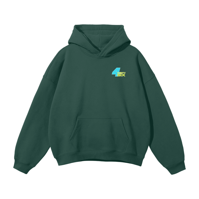 Gravel Wheel Oversized Hoodie