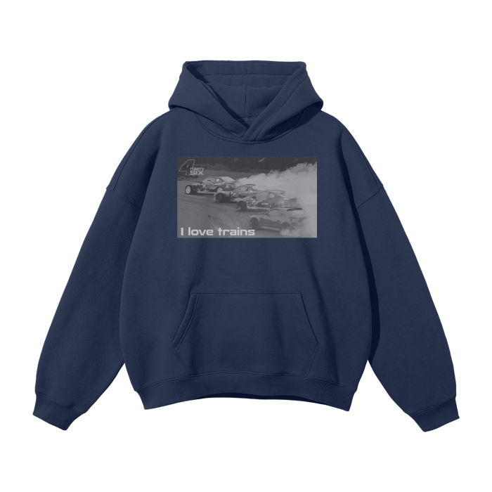 Drift Trains Oversized Hoodie
